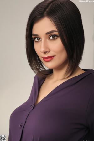 A woman in a white bra and panties posing for a picture.